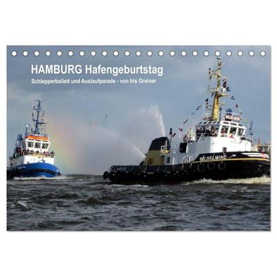 Hamburg Hafengeburtstag (Tischkalender 2027 DIN A5 quer), CALVENDO Monatskalender