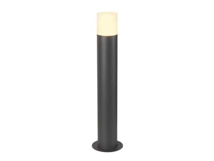 SLV Stehleuchte GRAFIT 60 / Außen-Beleuchtung für Wege, Wände, Eingänge, LED Outdoor Garten-Lampe / E27 IP44 11W anthrazit