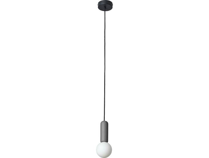 OSRAM Decor Concrete Mic Pendelleuchte G9 100mm Dunkelgrau, Beton, Metall, hochwertige Optik, für Wohnzimmer
