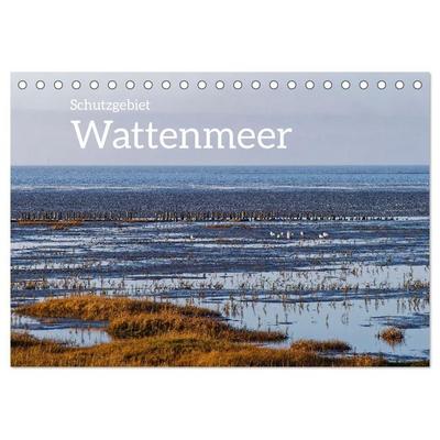 Schutzgebiet Wattenmeer (Tischkalender 2026 DIN A5 quer), CALVENDO Monatskalender