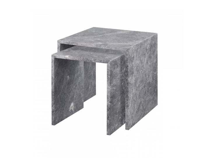 blomus Varu Beistelltisch 2 Teile Tundra gray
