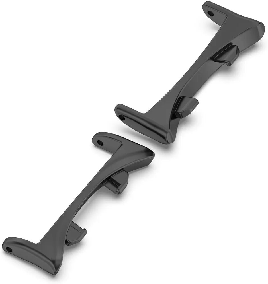INF 20mm Zinklegierungs-Uhrenverbinder 2er-Pack, kompatibel mit Honor Watch GS5 und kompatibel mit Honor Watch Fit, einfache Schwarz