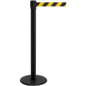 RS-GUIDESYSTEMS Personenleitsystem GLA 28, schwarz, aus Kunststoff, Gurt: 4m in schwarz/gelb