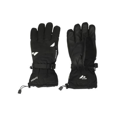 Skihandschuhe ZANIER "Ride GTX", Damen, Gr. 8, schwarz, 100% Polyester, Handschuhe, mit natürlichen Heat-Pads