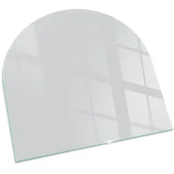 GLASPLATTE für Kamin 100x100 cm