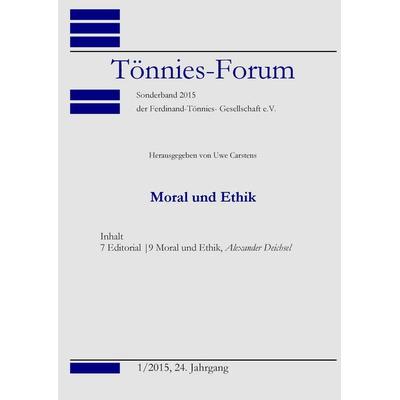 Moral und Ethik, Gebundene Ausgabe von Alexander Deichsel, BoD – Books on Demand, 978-3-7347-8368-5