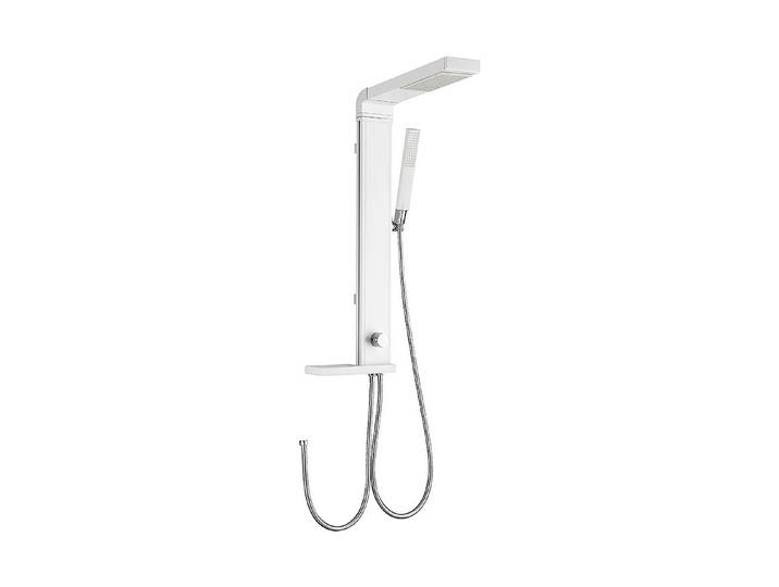 diaqua® Duschpaneel Linus Aluminium weiss