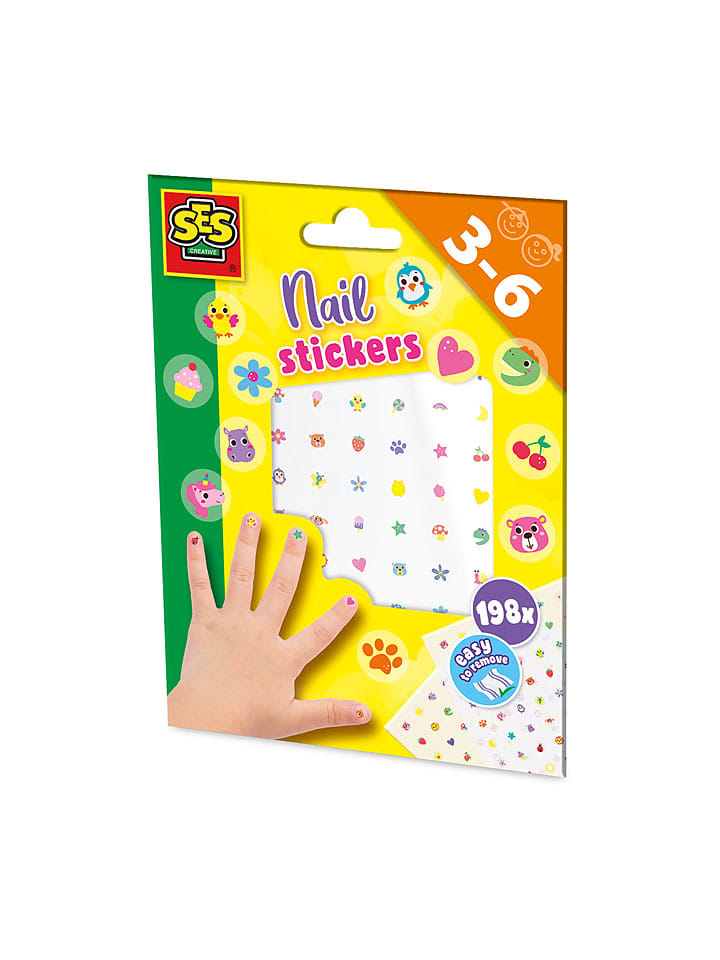 SES Fingernagelsticker - ab 3 Jahren - onesize