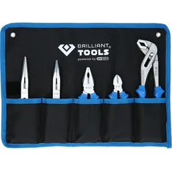 BRILLIANT TOOLS Zangen-Satz 5tlg. - BT060005