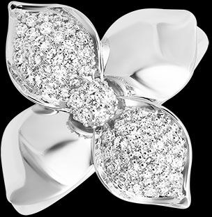 Edenly Nectar Ring â€“ 18-karÃ¤tiges WeiÃŸgold und synthetische Diamanten