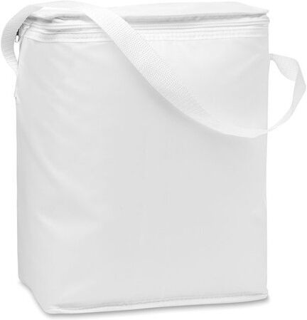 Sac isotherme personnalisé pour bouteille PET PU blanc