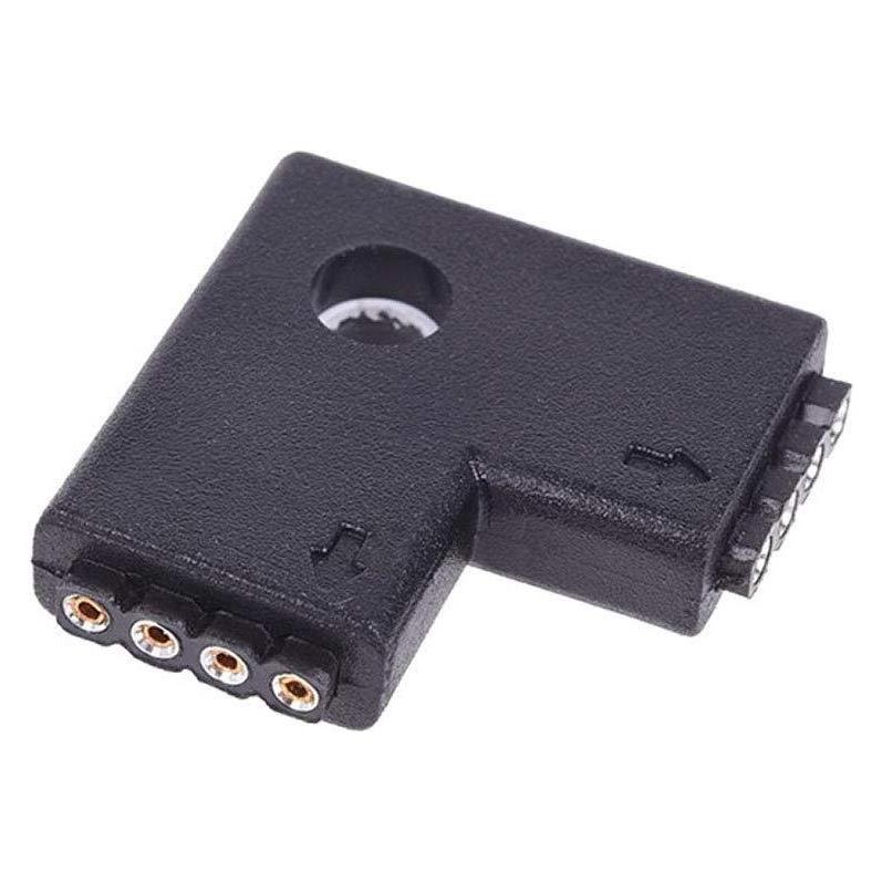 Alphacool Aurora LED RGB Verbinder 90?? - Black (RGB) (15344)