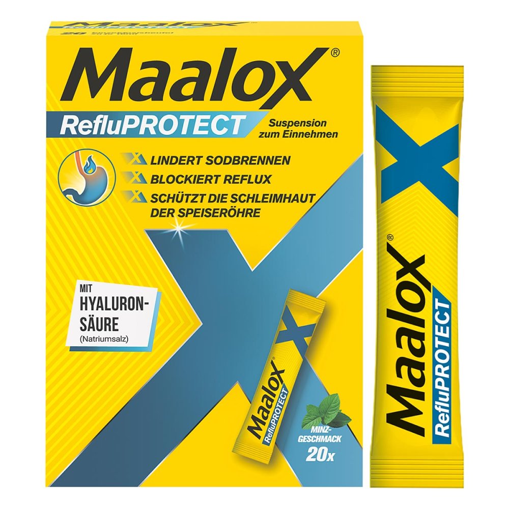 A. Nattermann & Cie GmbH Maalox® RefluProtect Suspension bei Sodbrennen und Reflux 20624122