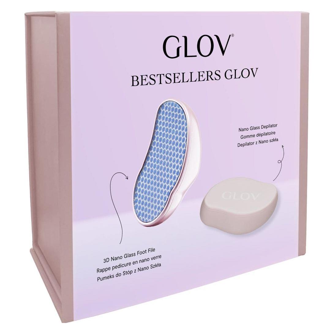 Glov GLOV SET Bestsellers pumeks do stóp z nano szkła + depilator z nano szkła (1 ml) (GLO-5907440749245)