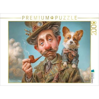 CALVENDO Puzzle Humorvolle Cartoons | 2000 Teile Lege-Größe 90x67cm Foto-Puzzle für glückliche Stunden