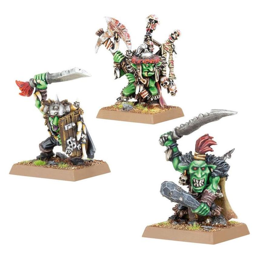 Games Workshop Warhammer ToW - Orc & Gobelin Tribus Chefs Gobelins (Metall) (44907919)
