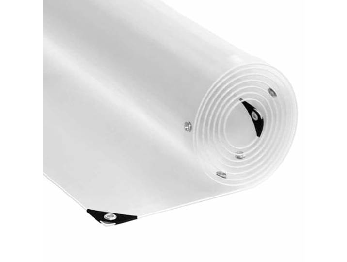 vidaXL Bâche Transparente avec œillets 4x4 m PVC
