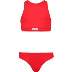 PUMA Kinder Badeanzug SWIM GIRLS RACERBACK BIKINI SE, Größe 164 in Rot Rot