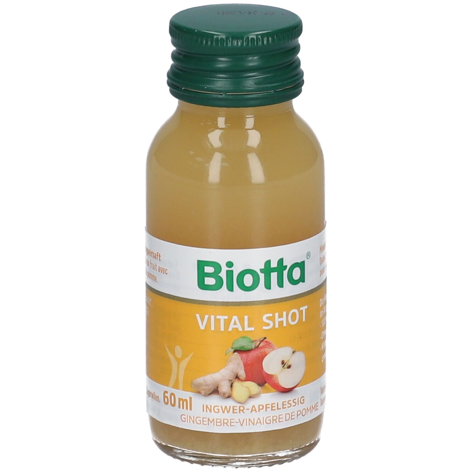 Biotta Vital Shot Ingwer Bio 60 ml Saft