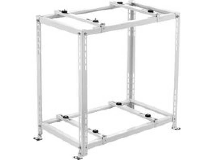 VEVOR Support au Sol pour Climatiseurs Split 9000-18000 BTU Réglable, Charge 250 kg, Conception Universelle, Réduction du Bruit Vibration, Support de Base Robuste Deux Niveaux pour Climatiseur Split