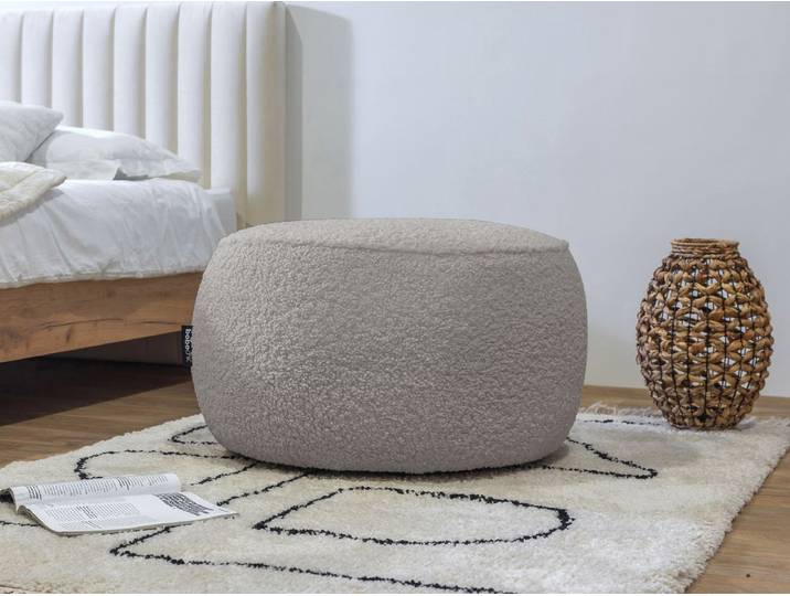 Pouf rond MERINOS
