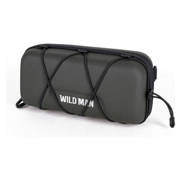 Wildman Bicycle accessory traveling bag under bike saddle with zipper 0,8L GD700 green (0.80 l, Satteltasche) (59962578)