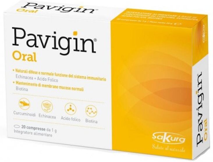Sakura Pavigin Oral, 20 Compresse