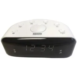 Technoline, Wecker, techno line WT469 Radiowecker mit 2 x Weckalarm (Radio oder Alarmton), Lautstärkeregler
