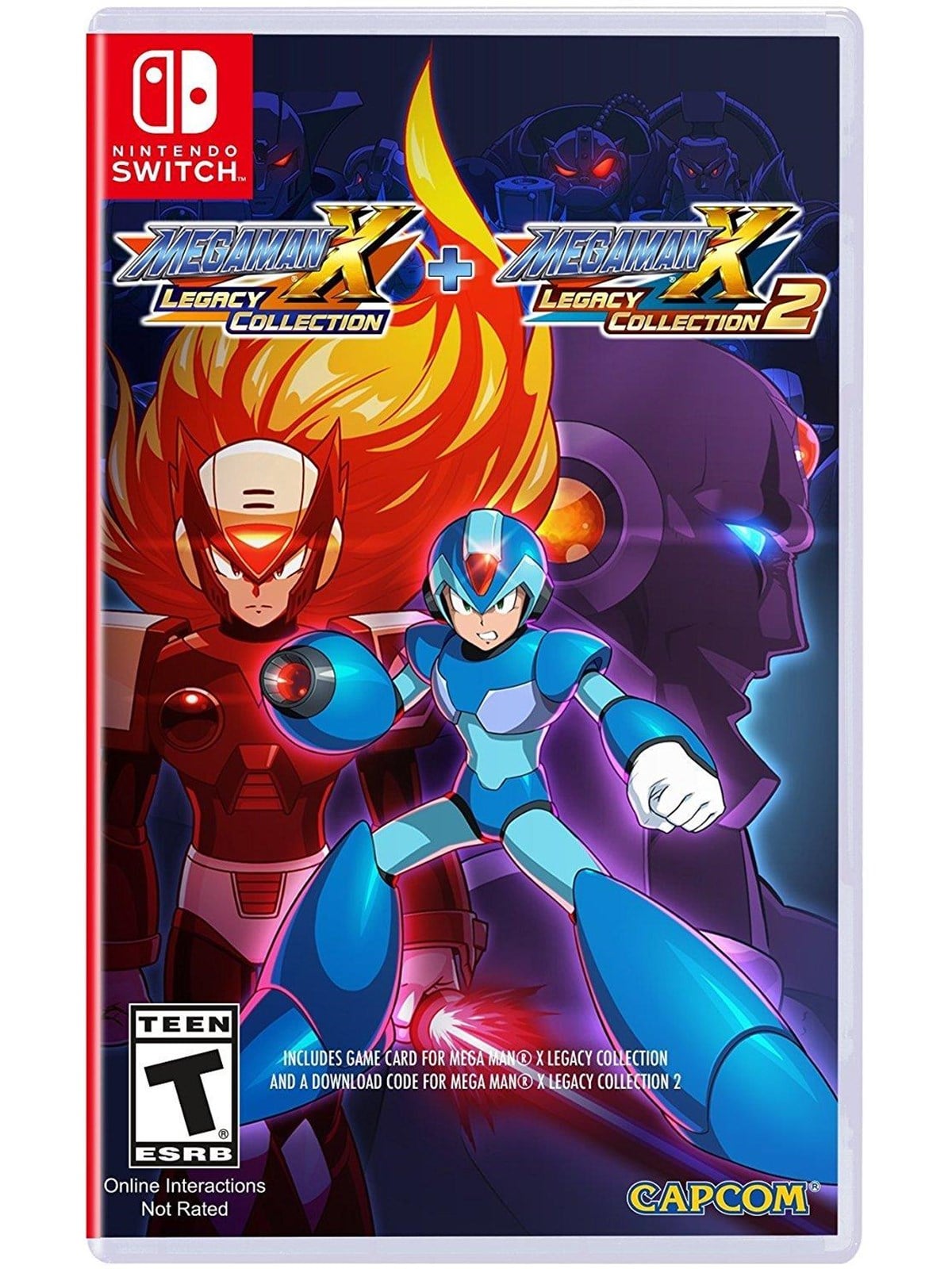 Mega Man X Legacy Collection 1 + 2 (NTSC) - Nintendo Switch - Action - PEGI 7