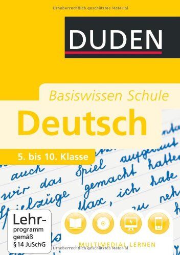 Detlef Langermann - Duden. Basiswissen Schule. Deutsch 5. bis 10. Klasse - Preis vom 05.10.2026 03:47:11 h