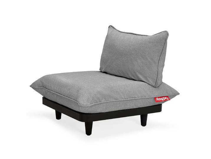 Fatboy - Paletti Outdoor-Sofa, Mittelmodul, rock grey