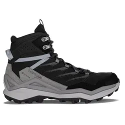 Lowa Damen Maddox Pro GTX WIDE Wanderstiefel - 39.5 - schwarz/grau