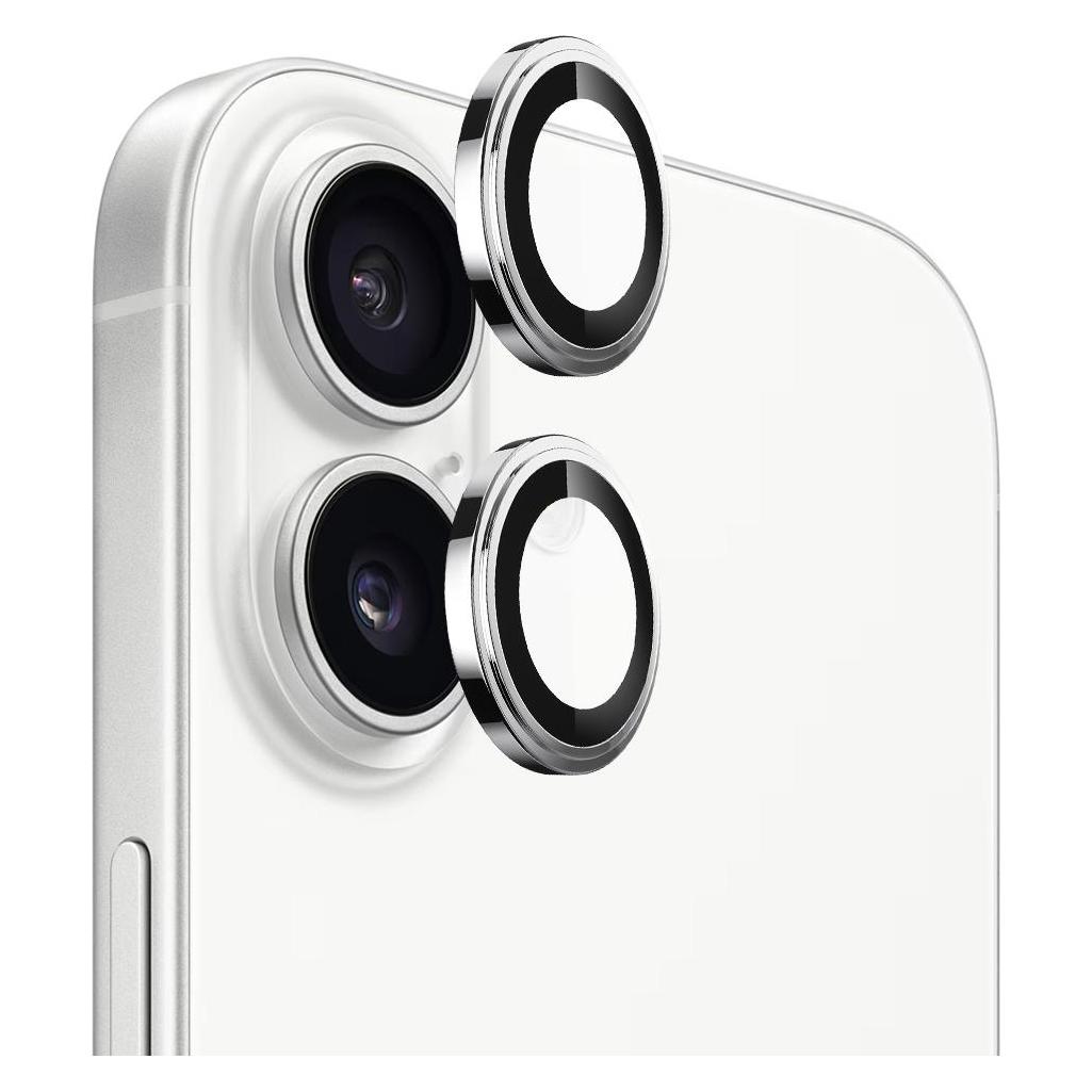 Lito - S+ Camera Glass Protector - iPhone 17 - Silver (Apple iPhone 17) (60676389)