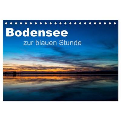 Bodensee zur blauen Stunde (Tischkalender 2027 DIN A5 quer), CALVENDO Monatskalender