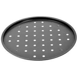 Kaiser Backblech Pizza Ø 32 cm Metall Schwarz