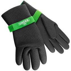 Unger GLOV3 Neoprenhandschuhe Größe XL Gr. 9, Kälteschutzhandschuhe, gummiertes Neopren