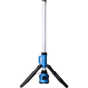 Ledino Baustrahler Rath H60, LED, mit integriertem Akku, IP54 Spritzwasserschutz, dimmbar, mit Stativ, 60 W, 4800 Lumen