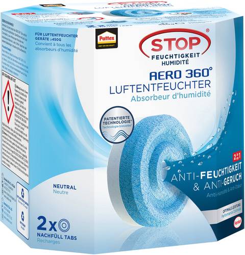 Pattex Luftentfeuchter-Nachfülltabs 50m³