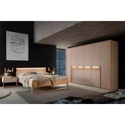 Musterring Schlafzimmer-Set Jörn 4tlg. Lack Beige Champagner