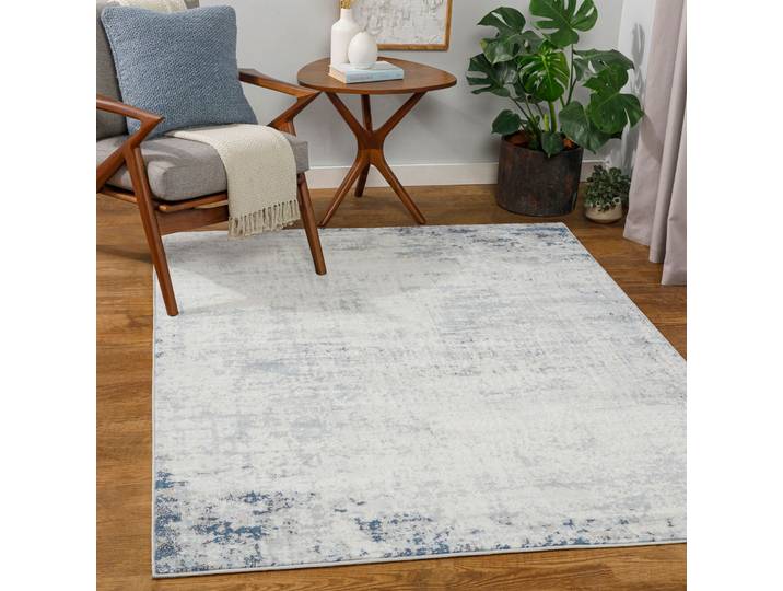 Teppich LIVABLISS UTRECHT , blau, B:160cm H:11mm L:215cm, Polypropylen, Teppiche, Teppich