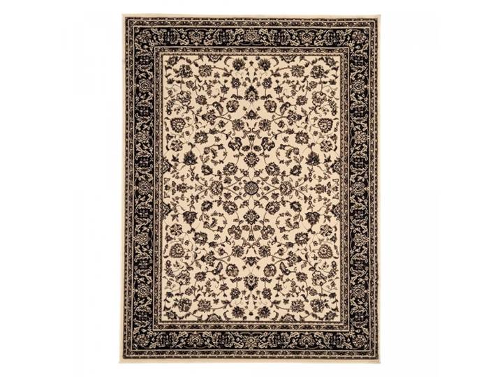 Tapis oriental motif ethnique, idéal pour une chambre, beige 120x170