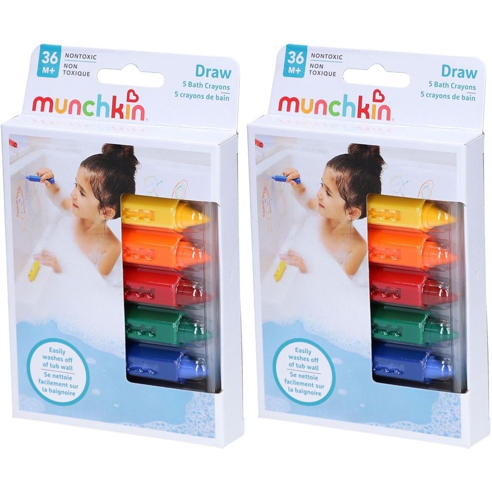 Munchkin Badestifte 5 Stk x2 2x5 St Stifte