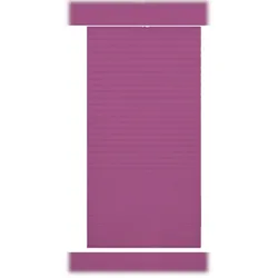 EXKLUSIV HEIMTEXTIL Plissee 60 x140 cm aubergine