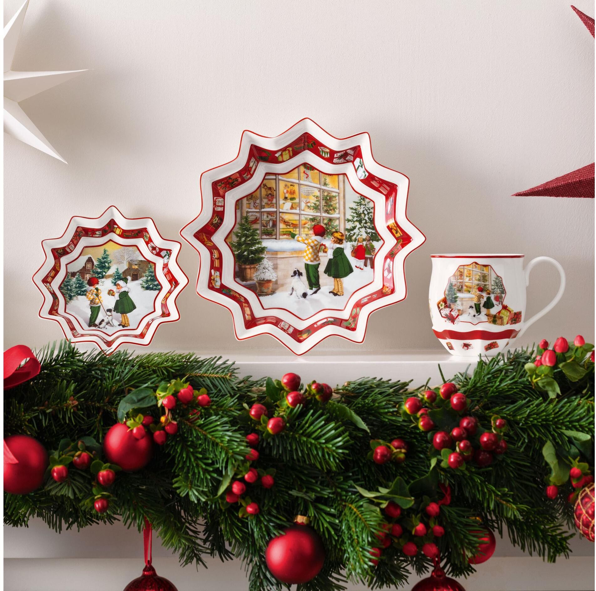 "Villeroy & Boch Schüssel Toys Fantasy Spielzeugladen Porzellan" mehrfarbig Ø 25cm