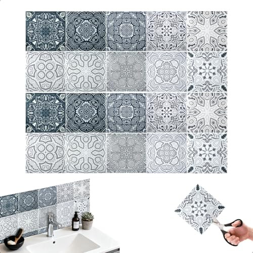 Retro Zelfklevende Tegelstickers Marokkaans Design - 20 Stuks - 15 x 15 cm