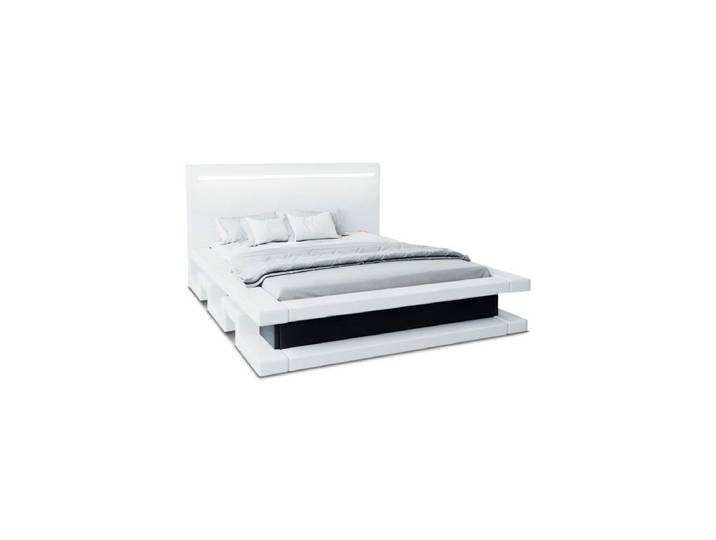 Sofa Dreams Boxspringbett Faenza (6 Teile), LED-Beleuchtung, Topper, Matratze, Kunstleder, Bett, modernes Design