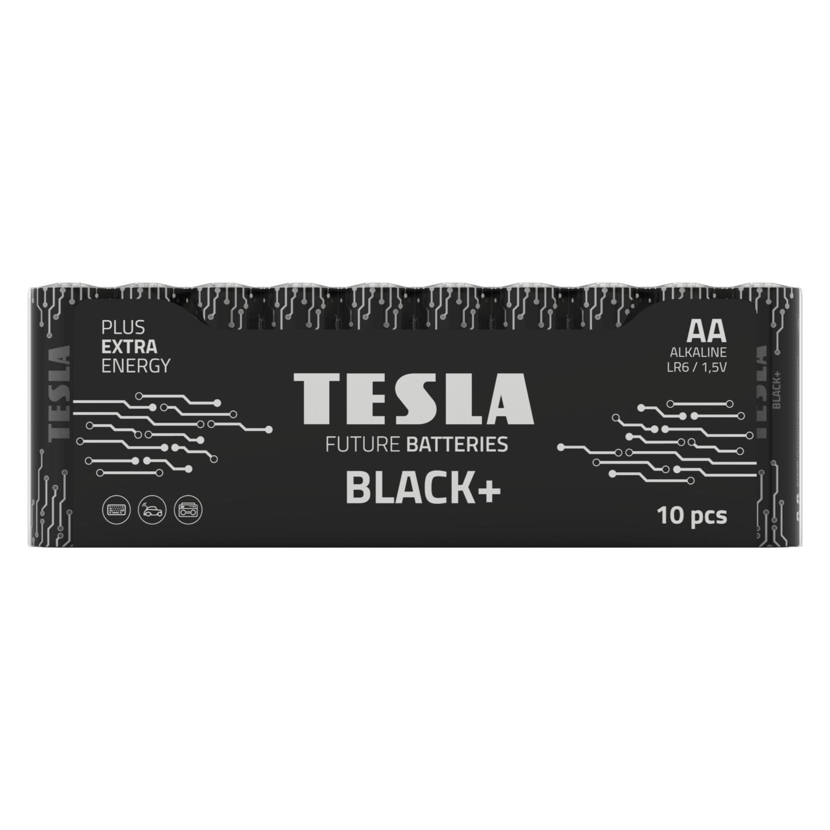 Tesla baterie AA BLACK+, 10ks, LR06 (10 Stk., AA) (1099137037)