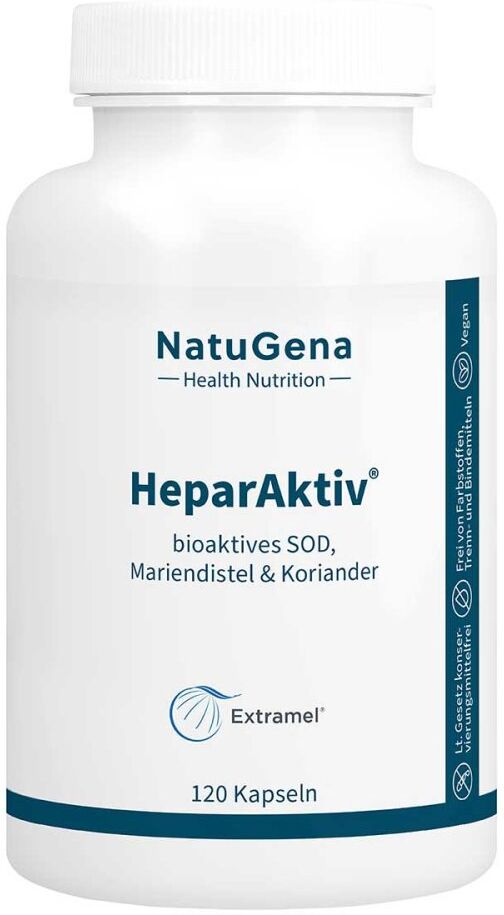 NatuGena HeparAktiv Kapseln 120stk