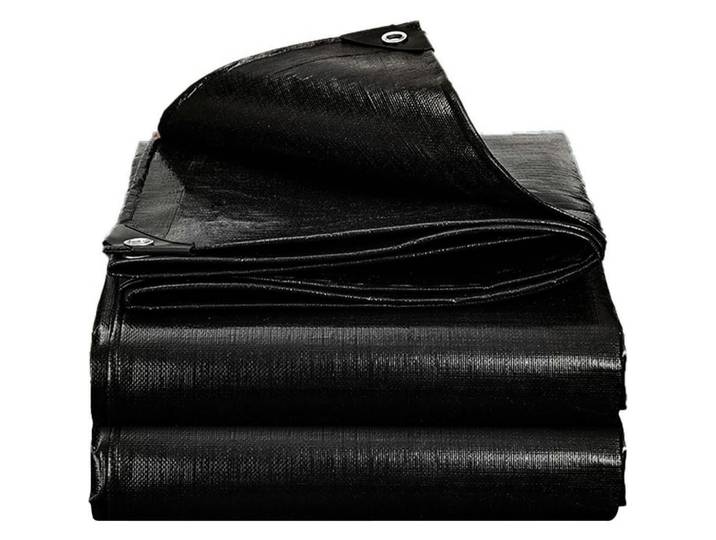 Abdeckplane 150 g/m² Wasserdicht Reißfest 4x5M Schwarz, Kunststoff, 500x10x400 cm, Gartenzubehör, Abdeckung für Gartenmöbel