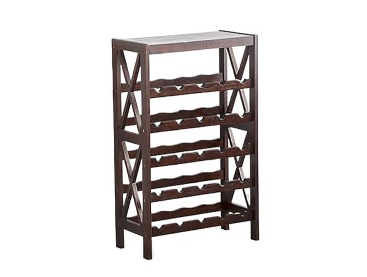 Mehrschichtiges Design aus Holz, geeignet for Hausbar, Küche(Walnut)